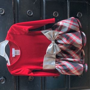 Bonnie Jean 2t holiday dress